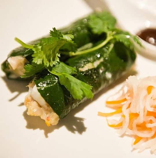 steamed betel leaf