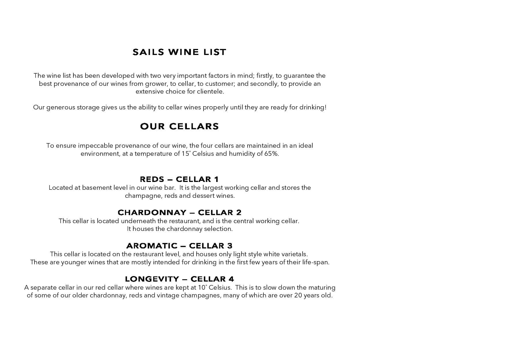 Sails Wine List Page 002